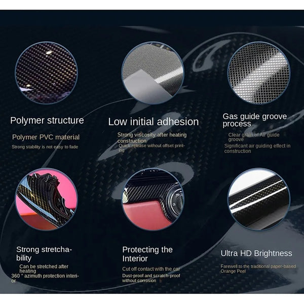 Sleek Carbon Fiber Wrap