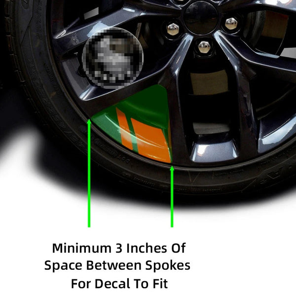Reflective Car Wheel Stickers