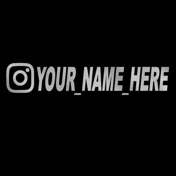 Custom Instagram Vinyl Decals
